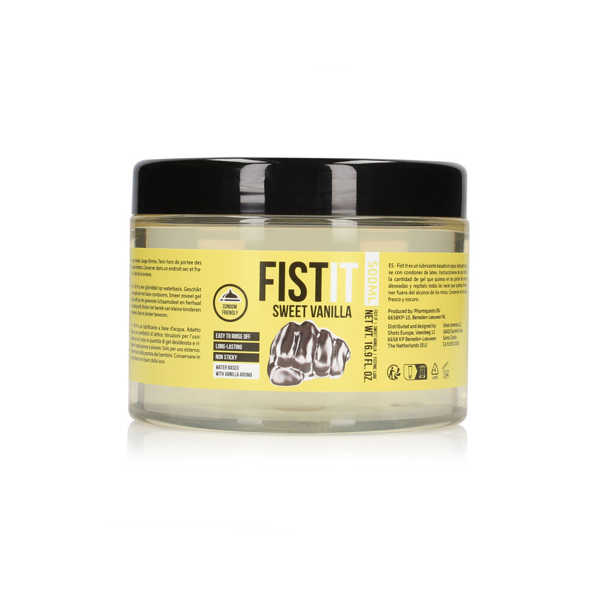 Lubrifiant Fist It 500 ml aromatisé vanille Lubrifiant Fist It 500 ml aromatisé vanille