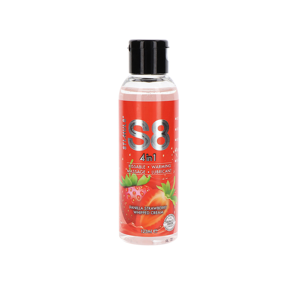 Lubrifiant S8 4 en 1 gout fraise Lubrifiant S8 4 en 1 gout fraise
