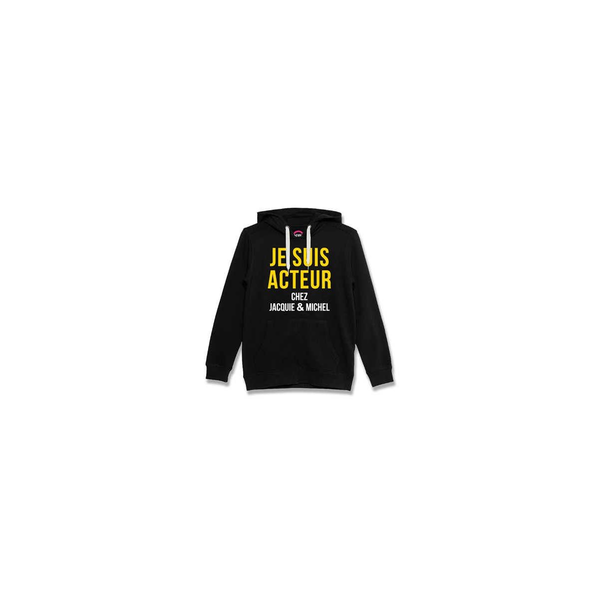 Sweat à capuche J&M Acteur noir Sweat à capuche J&M Acteur noir