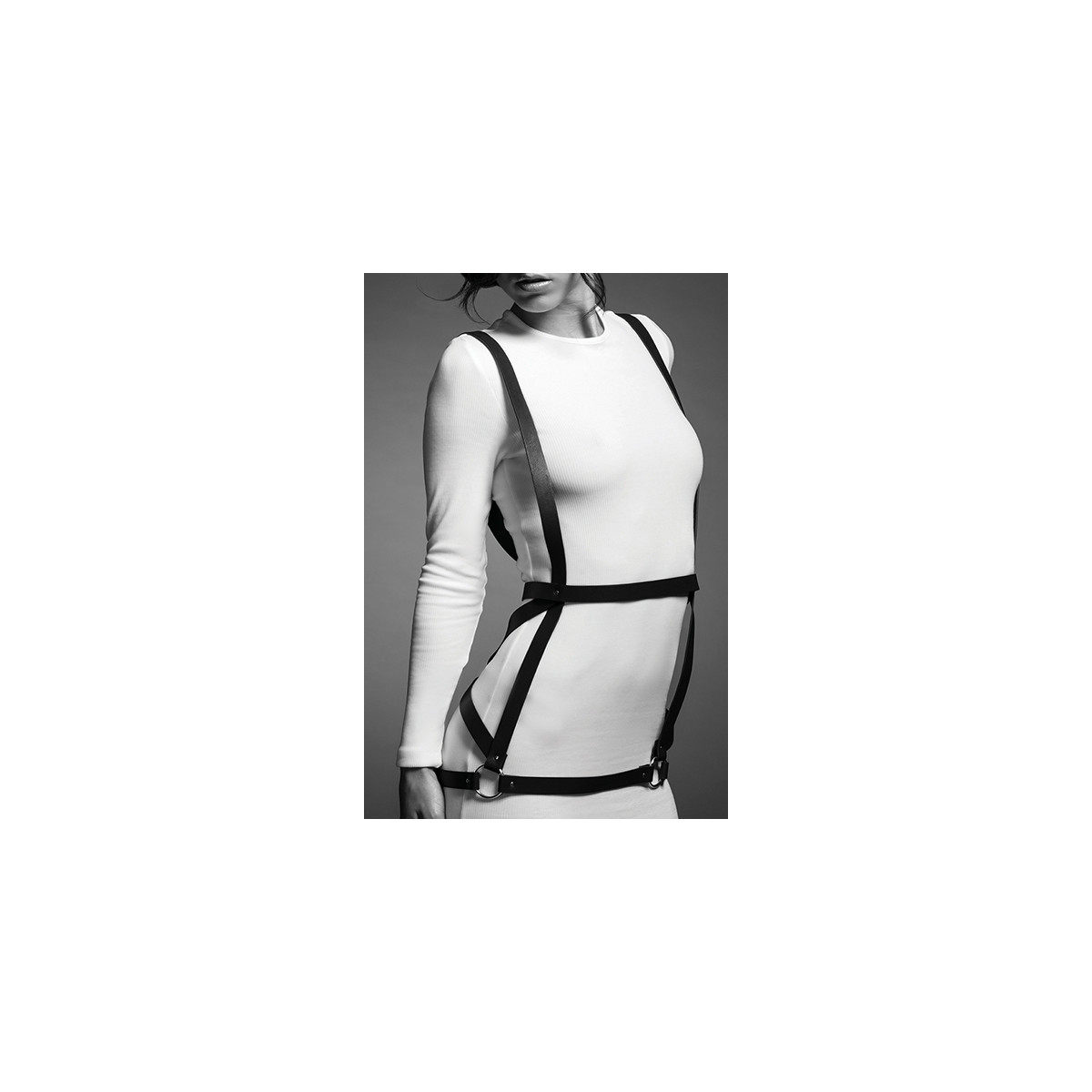 Robe harnais noire - Maze Robe harnais noire - Maze