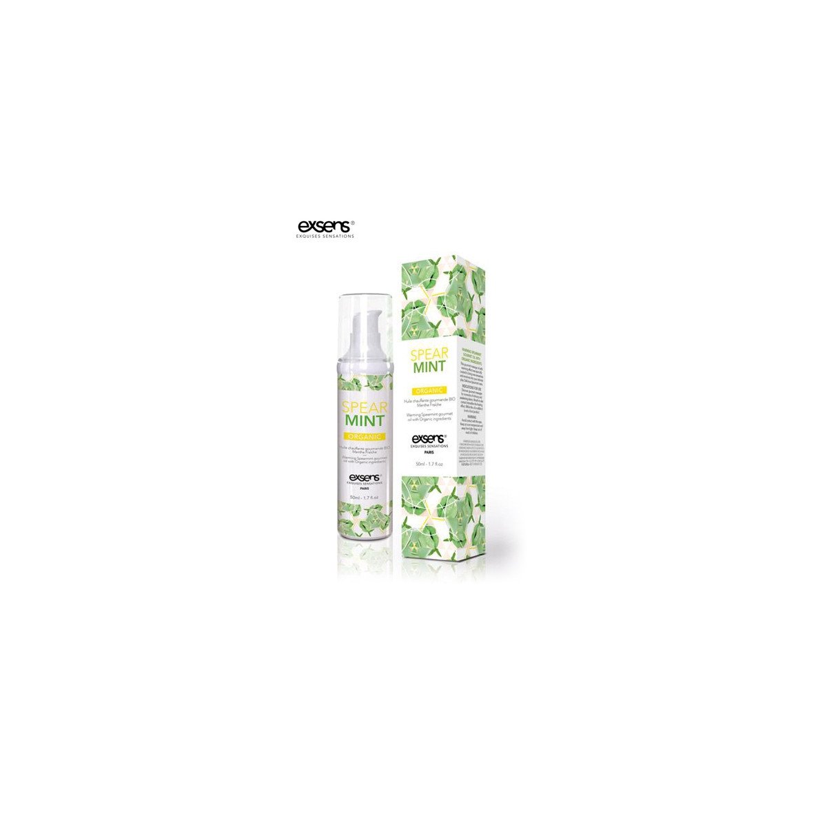 Huile de massage BIO Exsens - menthe fraiche Huile de massage BIO Exsens - menthe fraiche