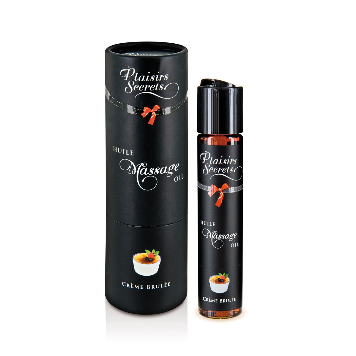 Huile de massage gourmande - Crème Brulée Huile de massage gourmande - Crème Brulée