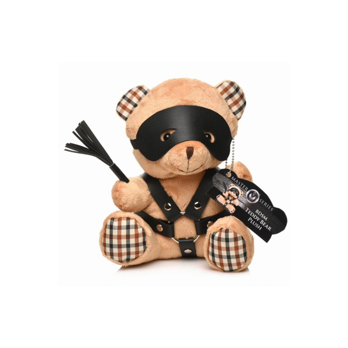 Ours en peluche BDSM avec martinet Ours en peluche BDSM avec martinet