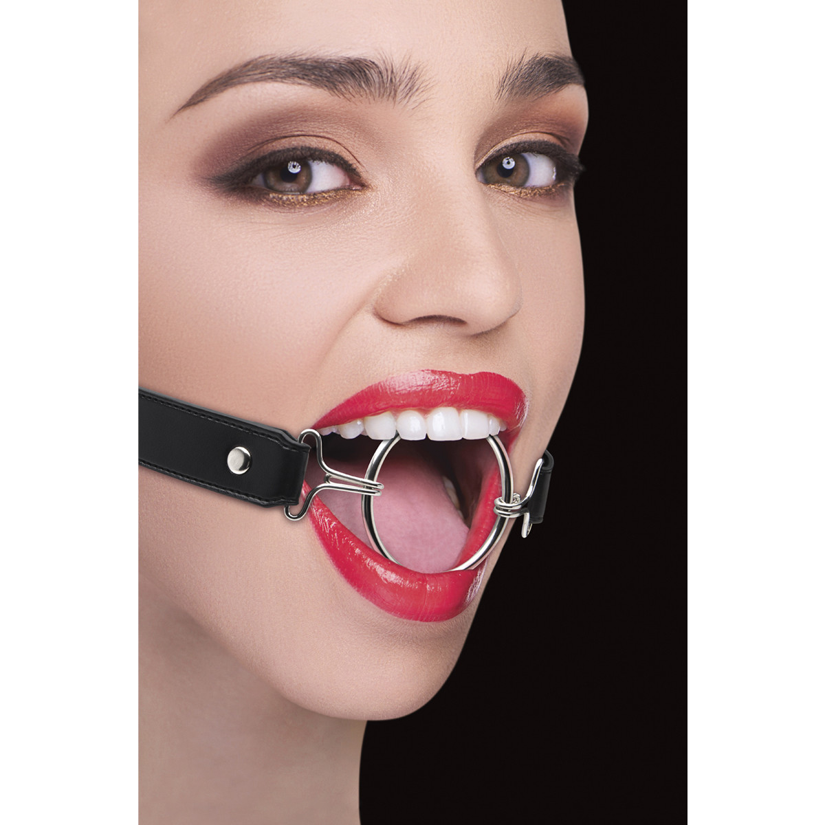 Baillon BDSM Ring Gag XL - Ouch! Baillon BDSM Ring Gag XL - Ouch!