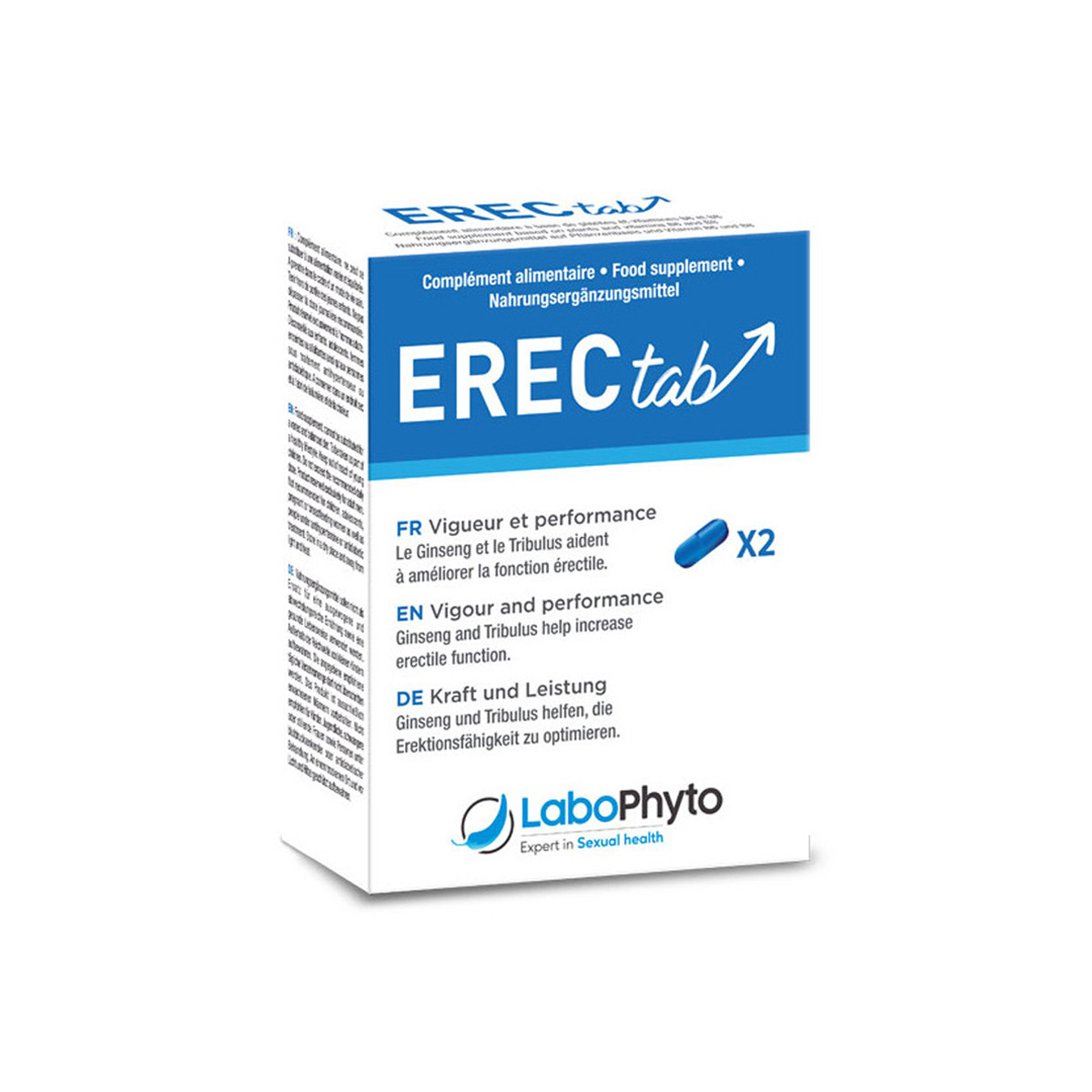 Erectab (2 comprimés) - Stimulant sexuel Erectab (2 comprimés) - Stimulant sexuel