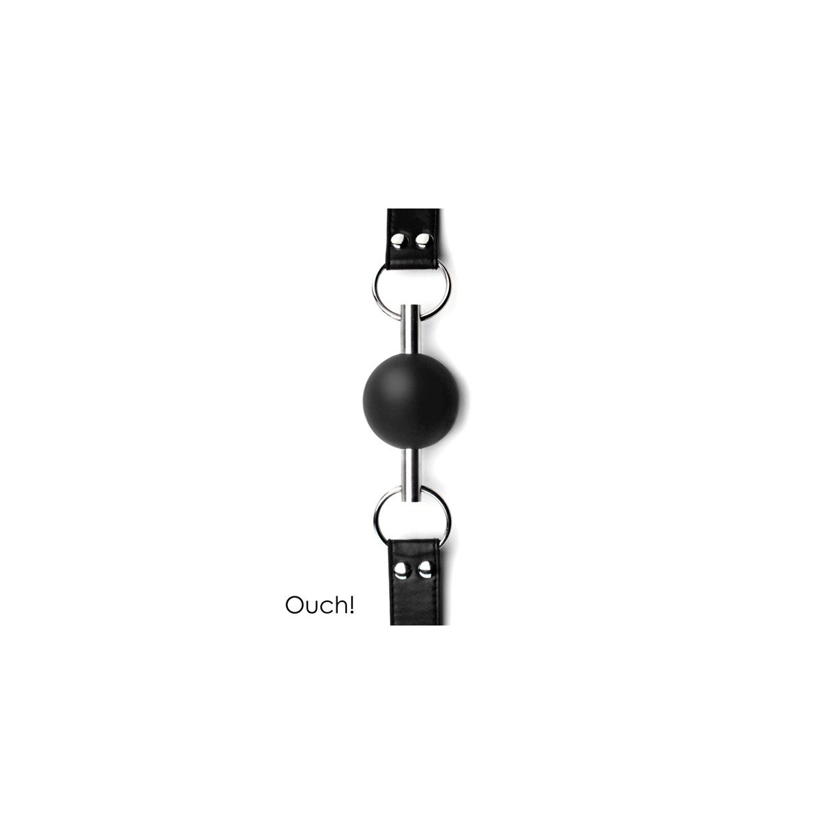 Solid Ball Gag noir - Ouch! Solid Ball Gag noir - Ouch!