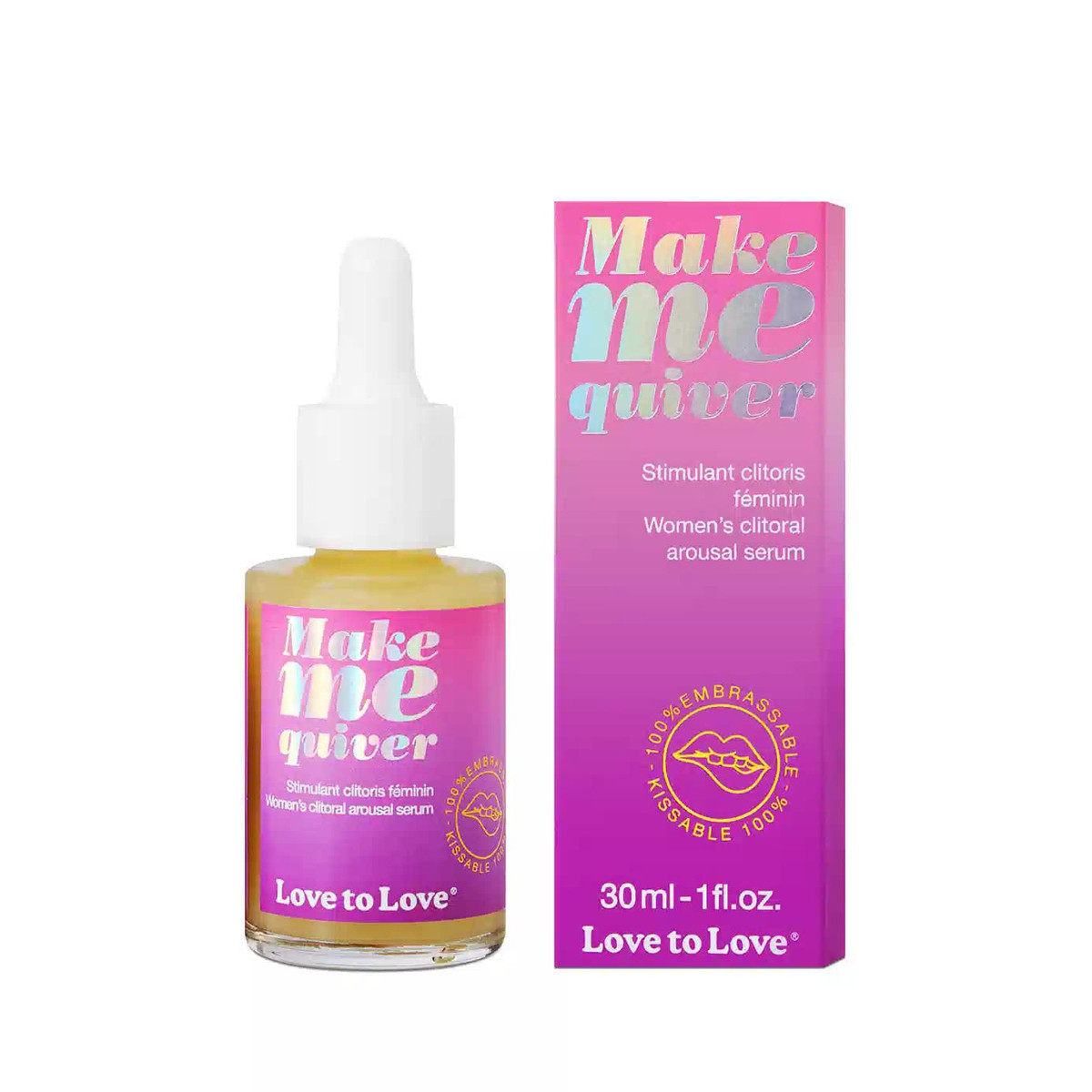 Stimulant clitoris Make Me Quiver 30ml - Love To Love Stimulant clitoris Make Me Quiver 30ml - Love To Love