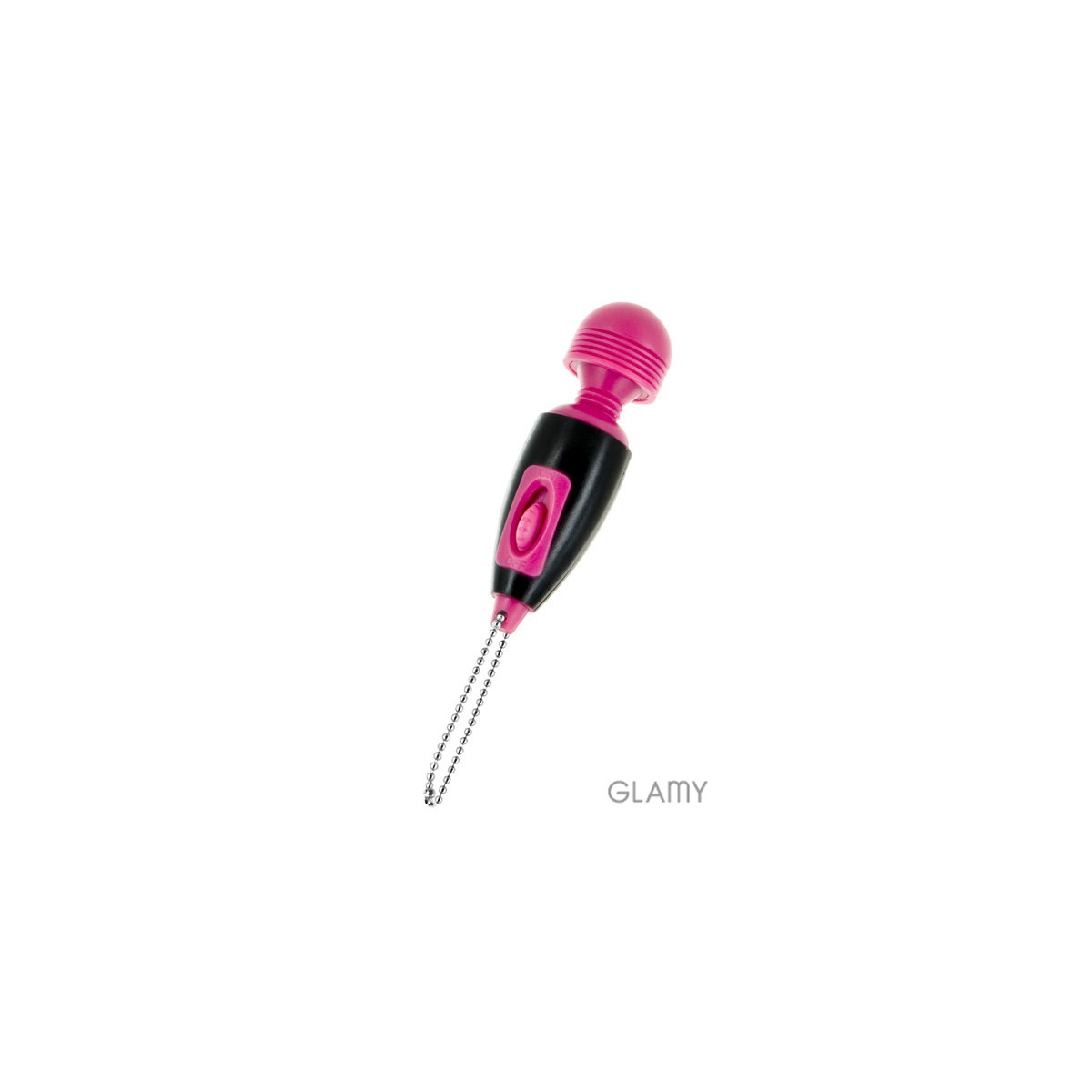 Mini vibro wand porte-clés