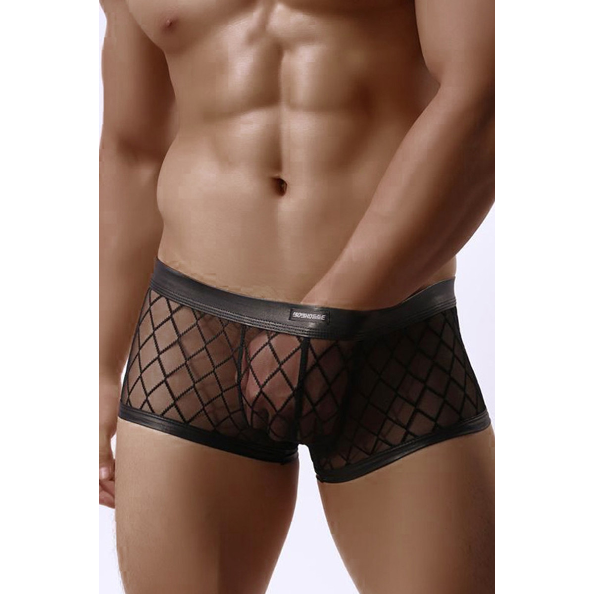 Boxer noir transparent Boxer noir transparent