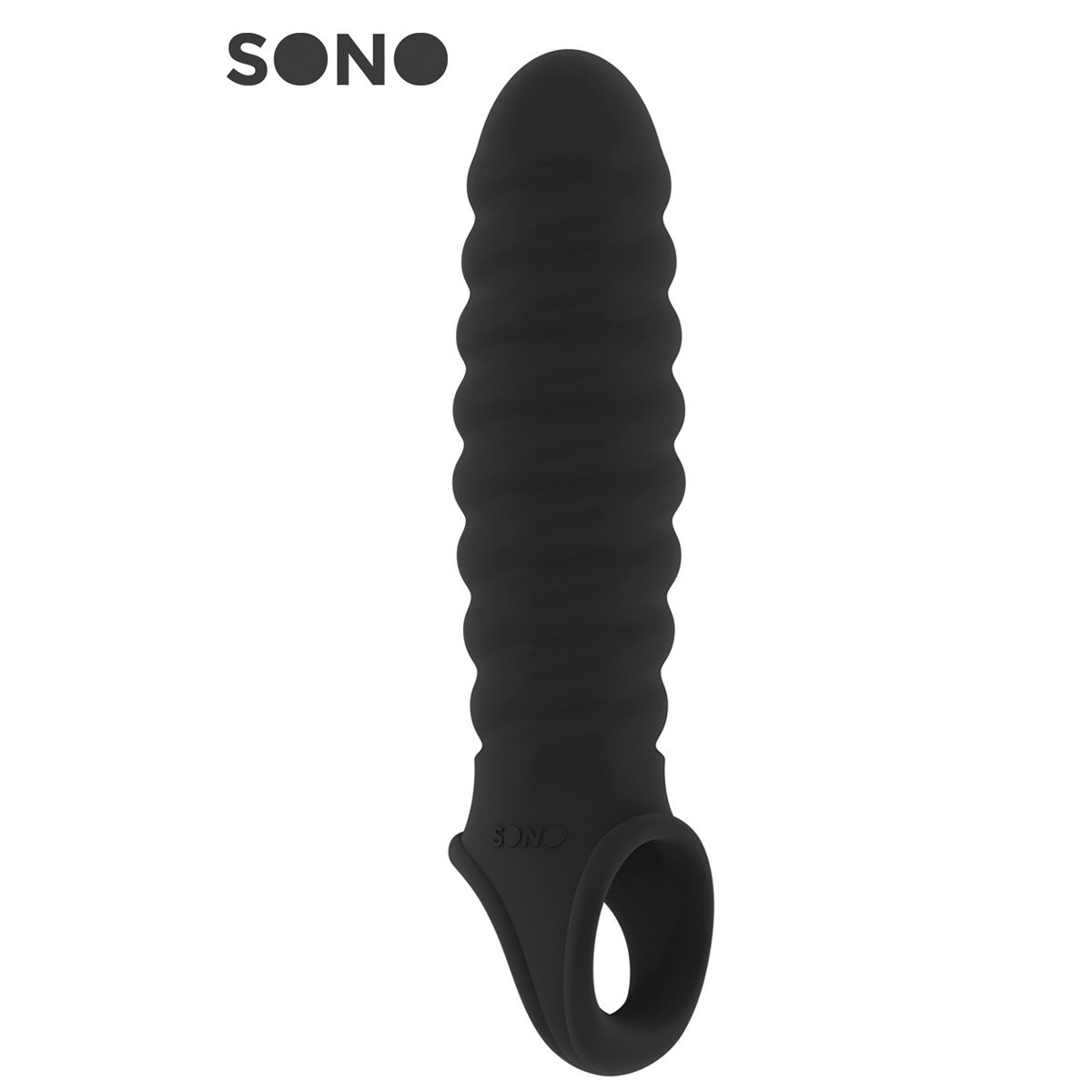 Gaine d'extension de pénis annelée SONO 32 Gaine d'extension de pénis annelée SONO 32
