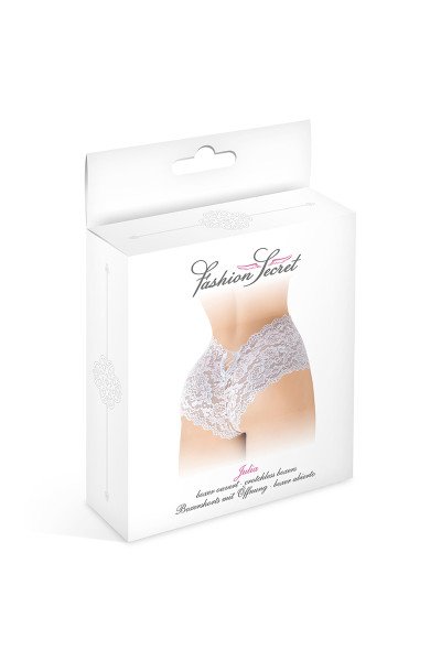 Boxer ouvert Julia - blanc