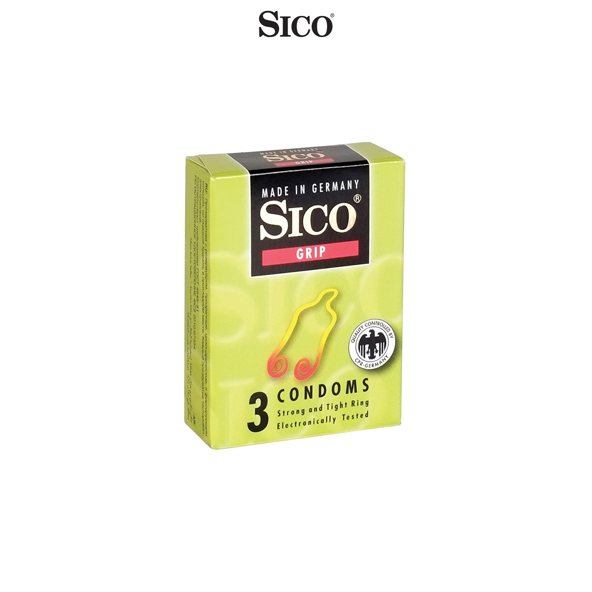 3 préservatifs Sico GRIP 3 préservatifs Sico GRIP