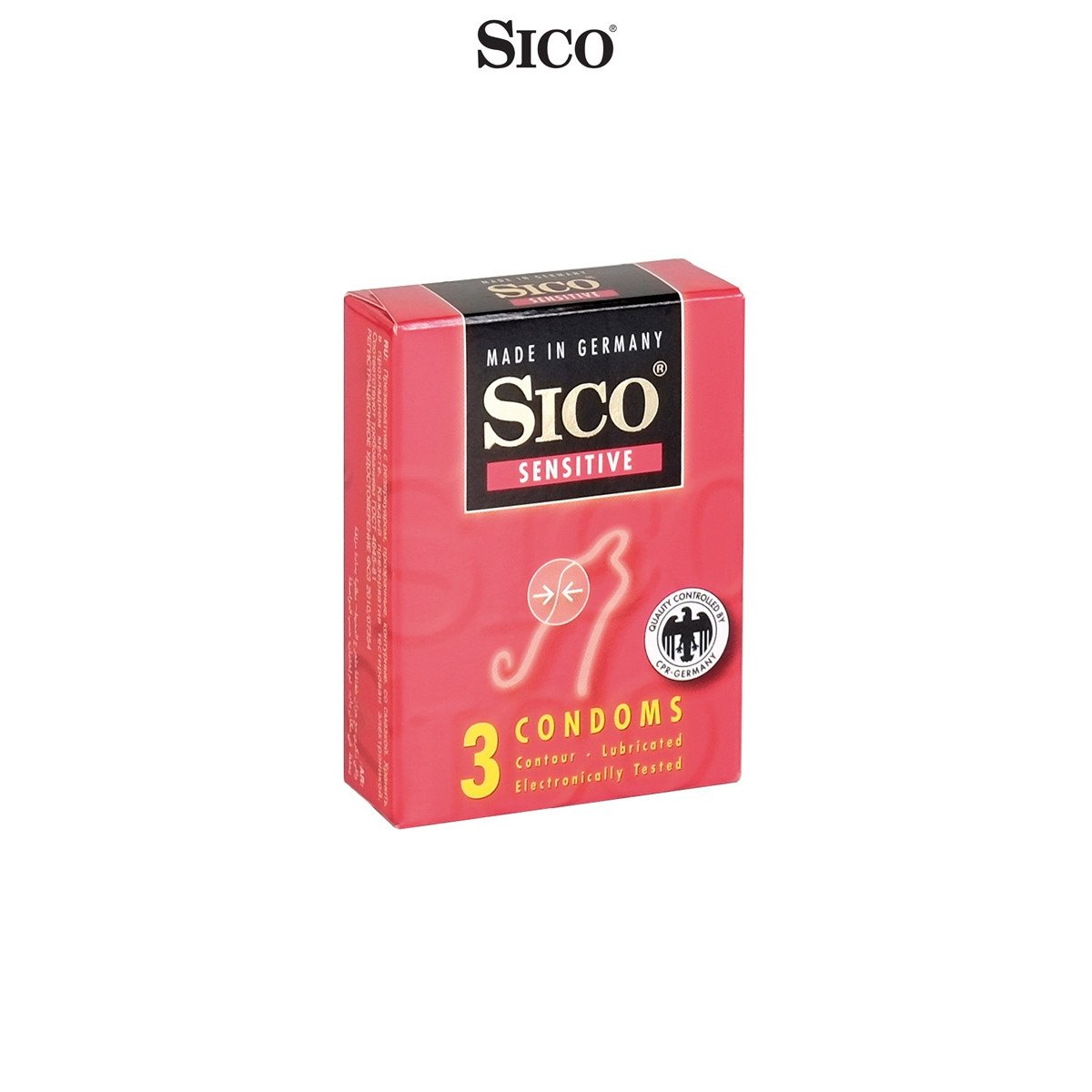 3 Préservatifs Sico SENSITIVE 3 Préservatifs Sico SENSITIVE
