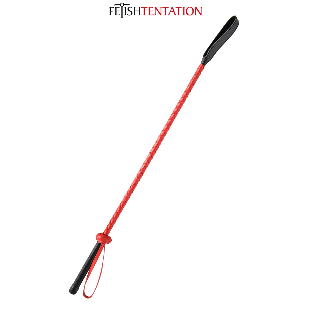 Cravache noir et rouge - Fetish Tentation Cravache noir et rouge - Fetish Tentation