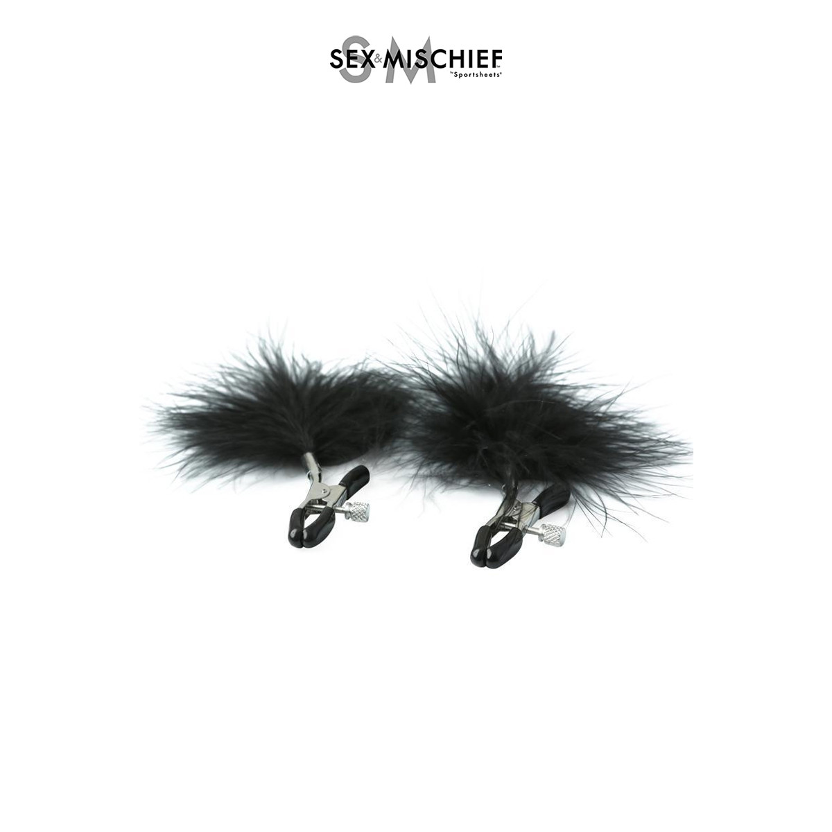Pinces à tétons plume - S&M Pinces à tétons plume - S&M