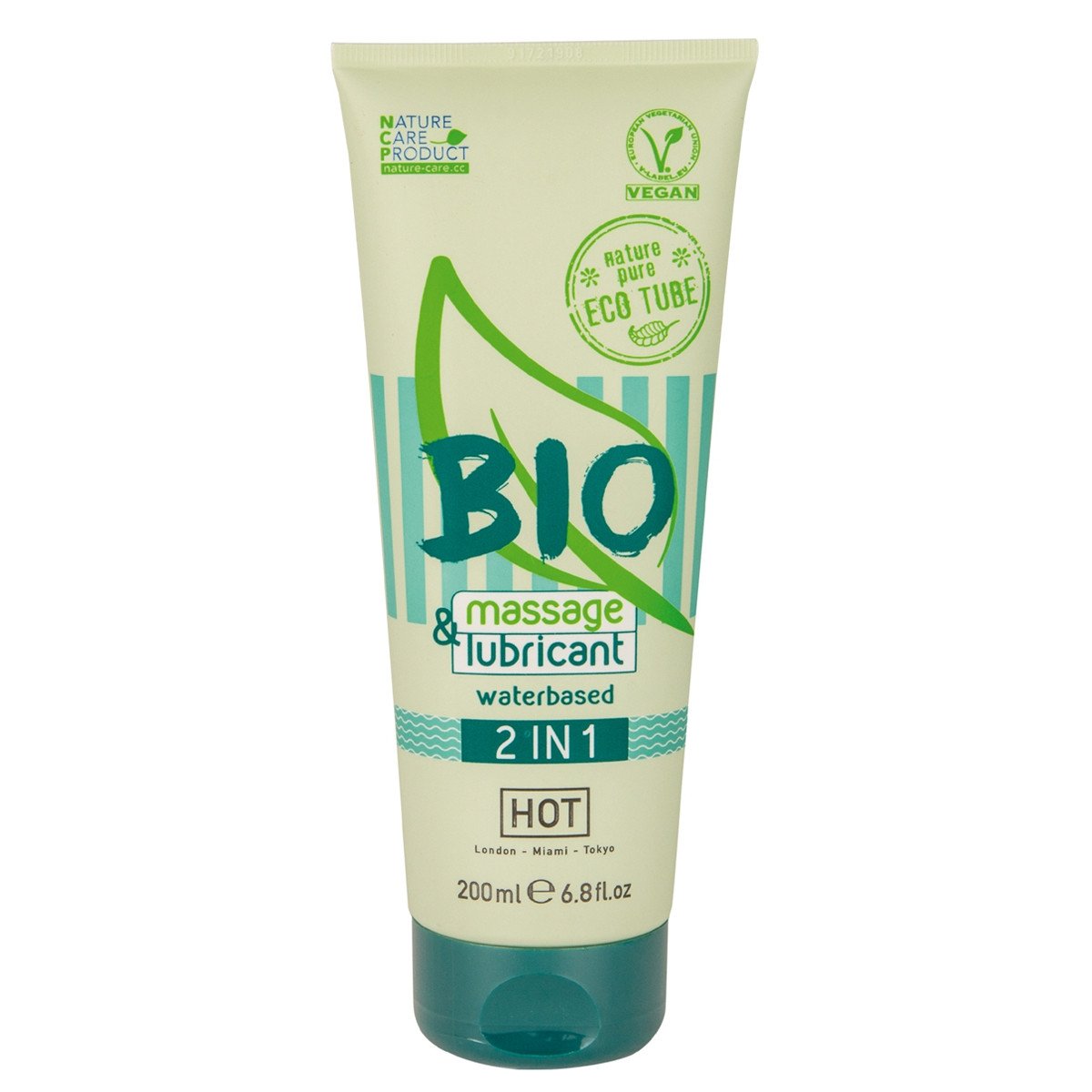 Massage & lubrifiant bio 200ml - HOT Massage & lubrifiant bio 200ml - HOT