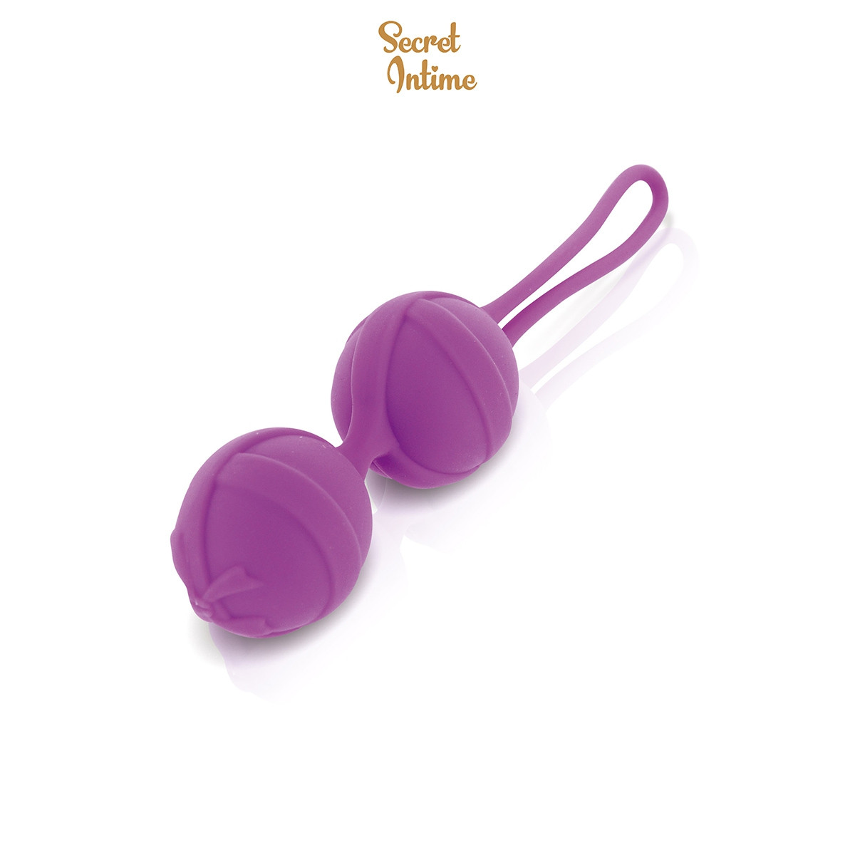 Boules de Geisha violettes Secret Intime Boules de Geisha violettes Secret Intime