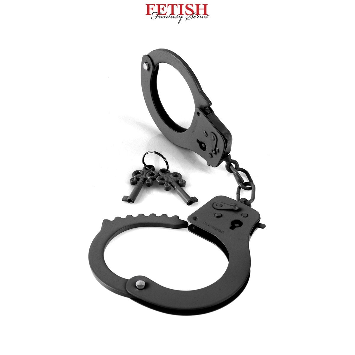 Menottes métal Designer Cuffs - noir Menottes métal Designer Cuffs - noir