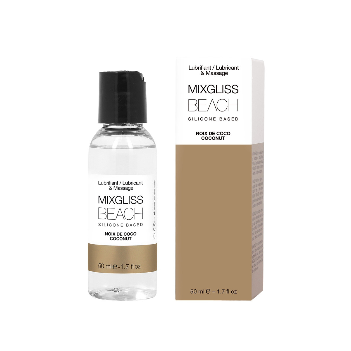 Mixgliss silicone - Noix de coco - 50ml Mixgliss silicone - Noix de coco - 50ml
