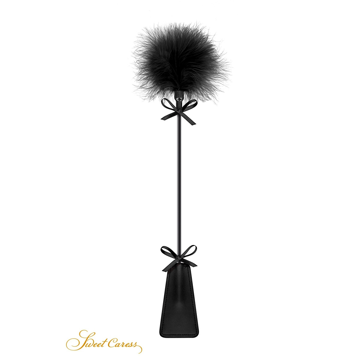 Tapette avec pompon noir - Sweet Caress Tapette avec pompon noir - Sweet Caress