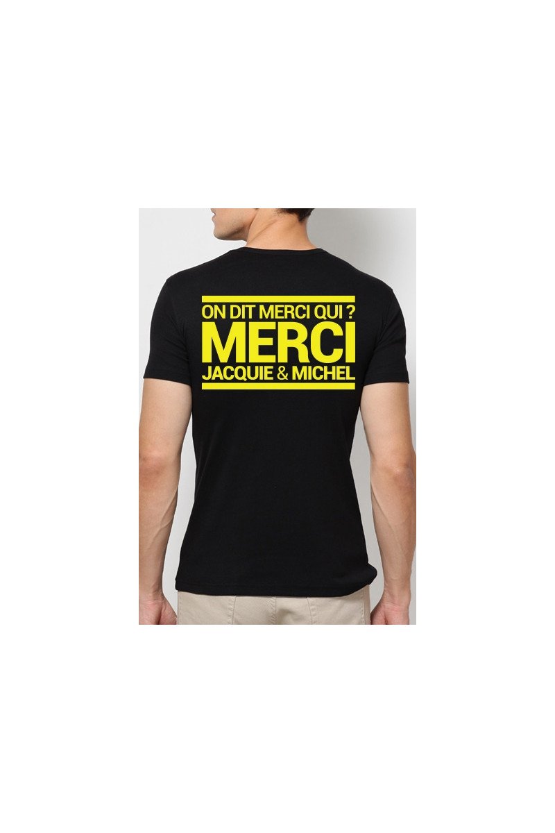 T-shirt Jacquie & Michel Jaune fluo