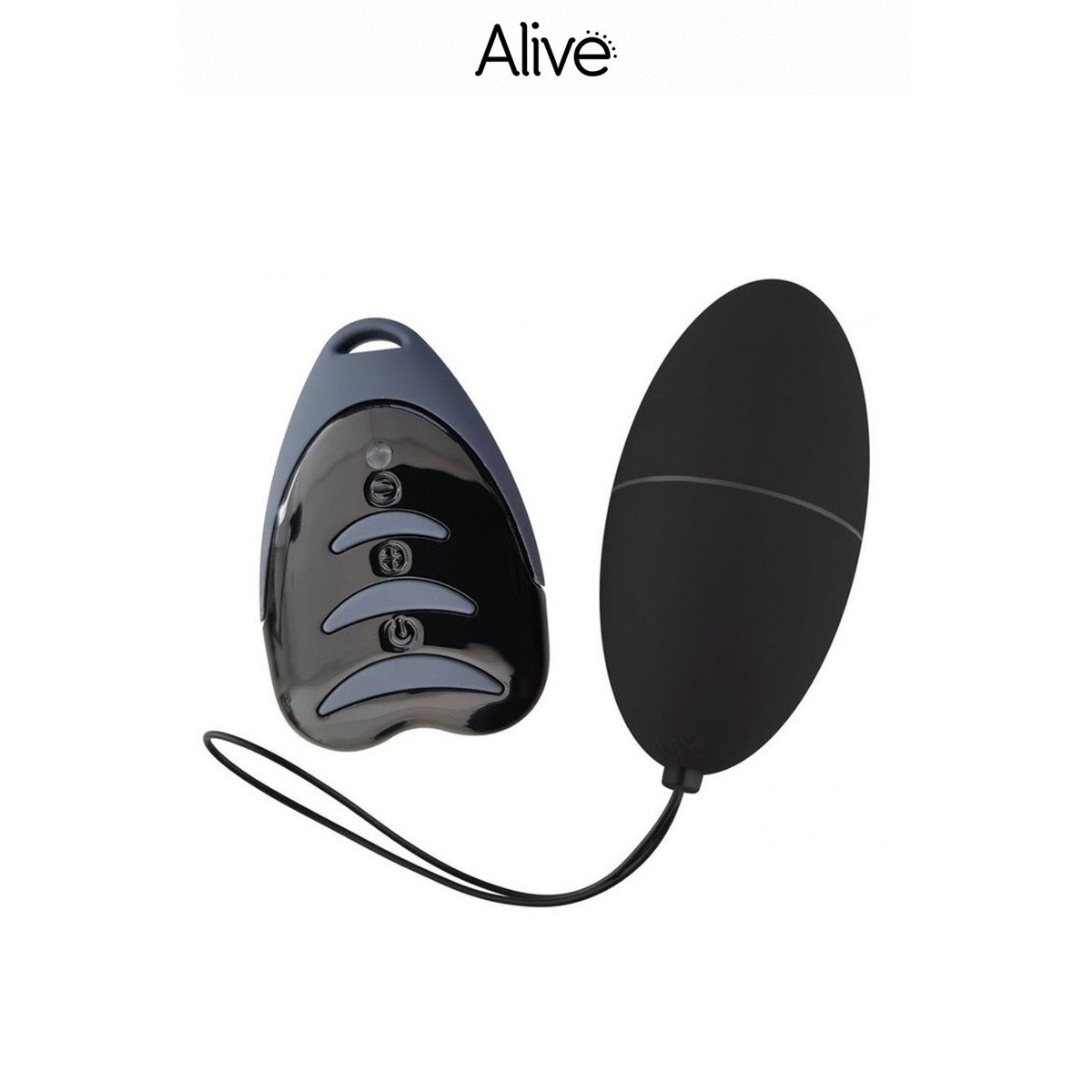 Oeuf vibrant télécommandé Magic egg 3 - noir Oeuf vibrant télécommandé Magic egg 3 - noir