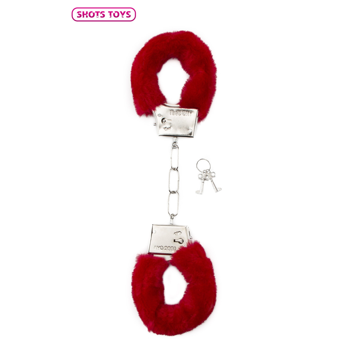 Menottes fourrure Shots - rouge Menottes fourrure Shots - rouge
