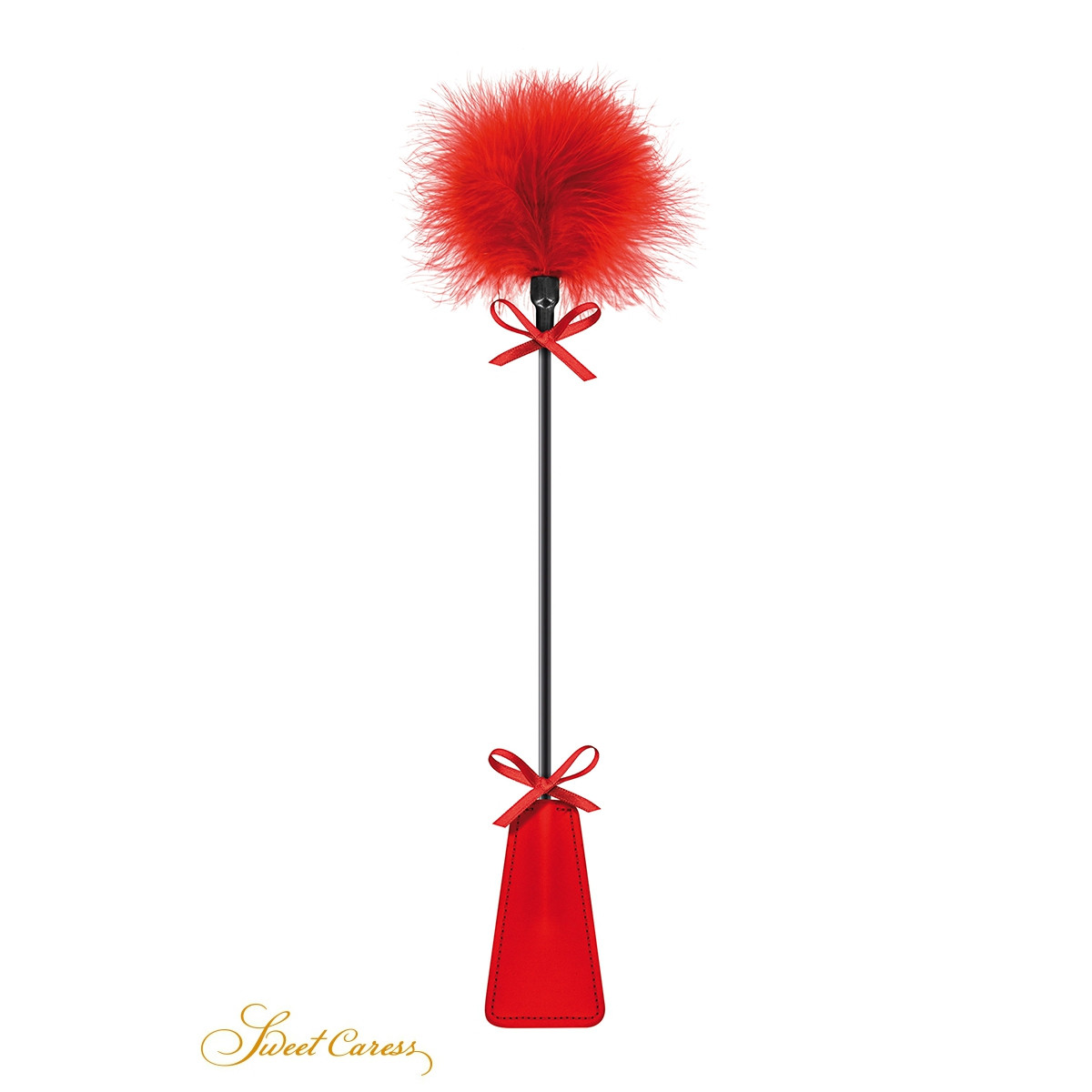 Tapette à pompon rouge - Sweet Caress Tapette à pompon rouge - Sweet Caress