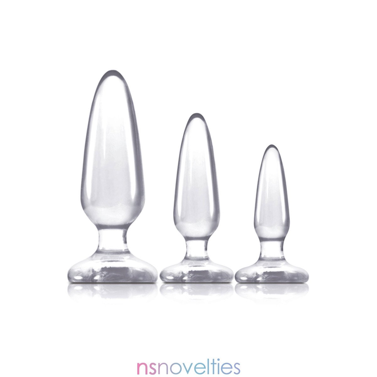 Kit d'entrainement anal Jelly Rancher Transparent Kit d'entrainement anal Jelly Rancher Transparent