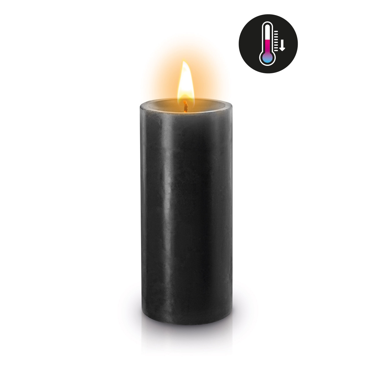 Bougie basse température noire Bougie basse température noire