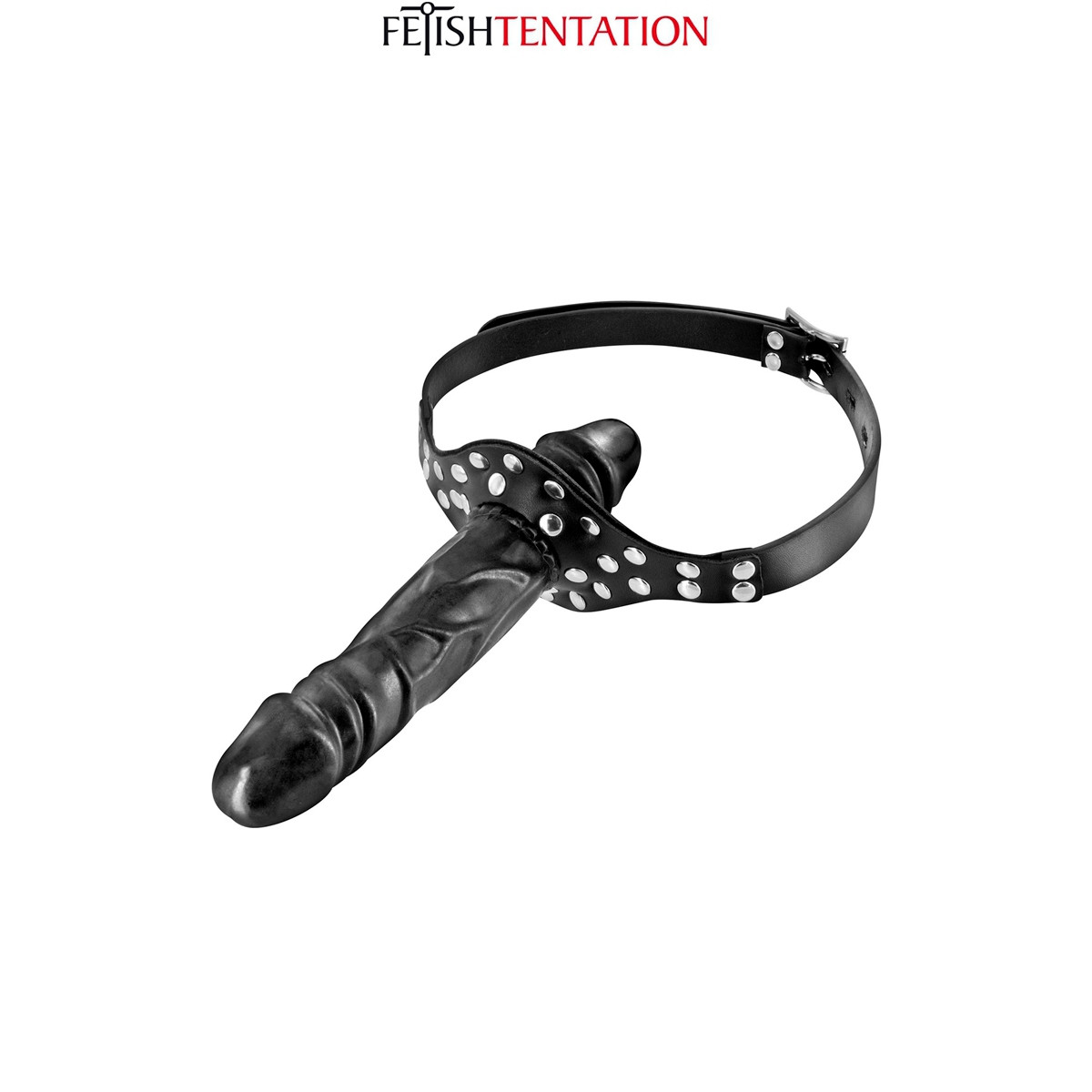 Bâillon double gode black - Fetish Tentation Bâillon double gode black - Fetish Tentation