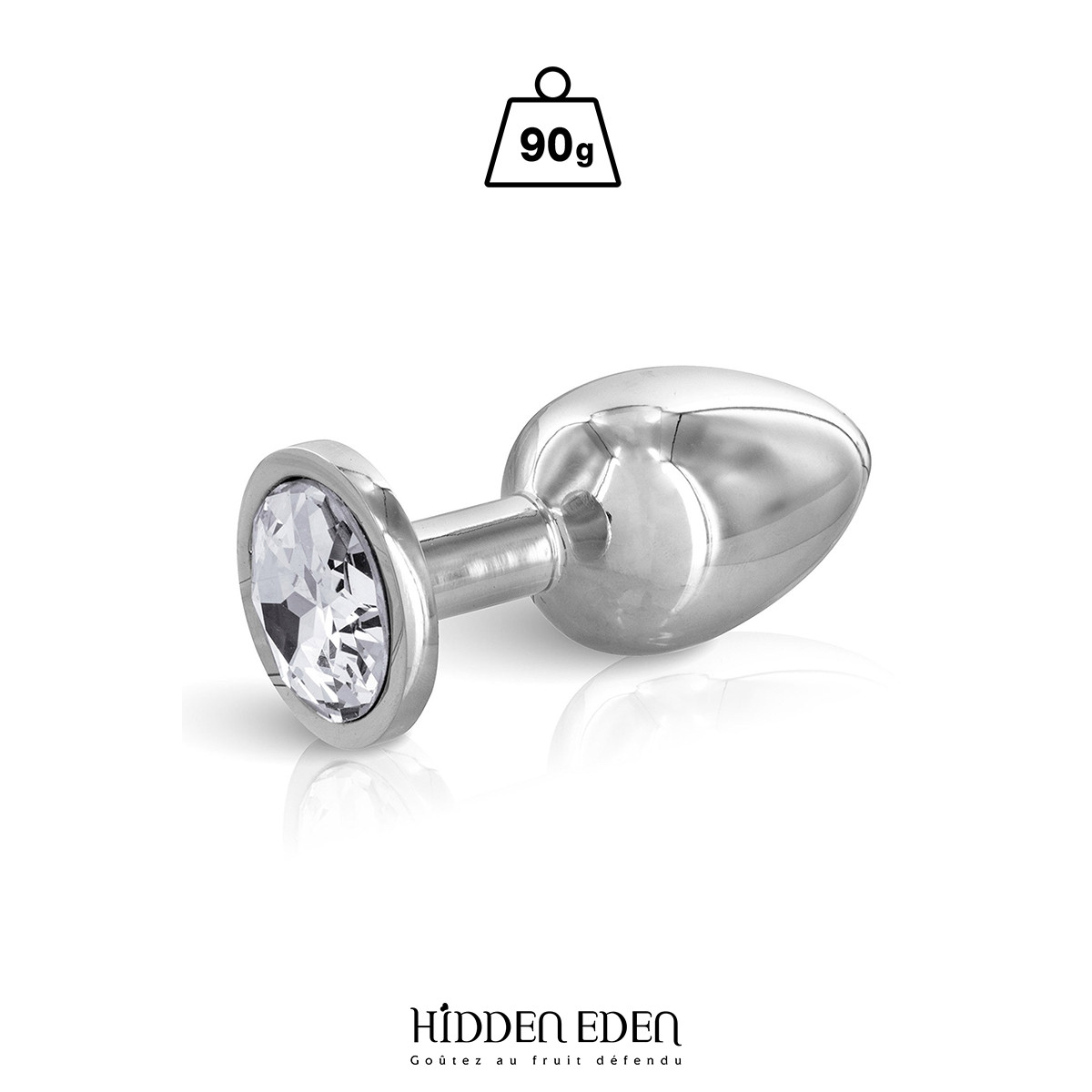 Plug bijou aluminium M - Hidden Eden Plug bijou aluminium M - Hidden Eden