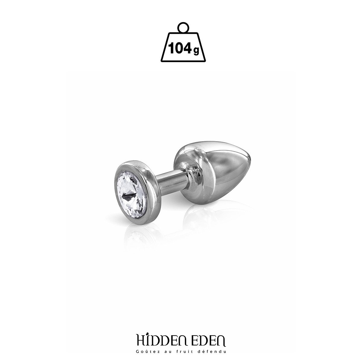Plug bijou acier XS - Hidden Eden Plug bijou acier XS - Hidden Eden