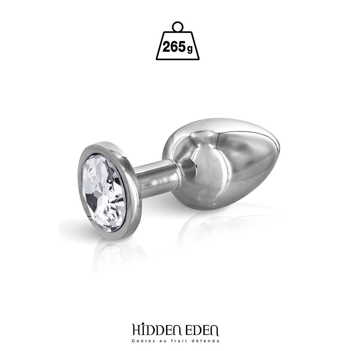 Plug bijou acier M - Hidden Eden Plug bijou acier M - Hidden Eden