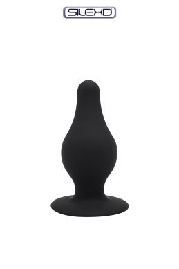 Plug anal The Original Model 2 noir 6,4 cm - SilexD
