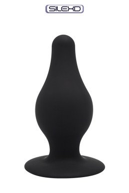 Plug anal The Original Model 2 noir 10,2 cm - SilexD