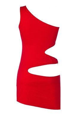 Robe rouge V-9249 - Axami
