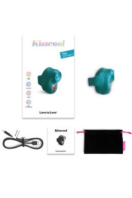 Stimulateur clitoridien Kisscool vert - Love to Love