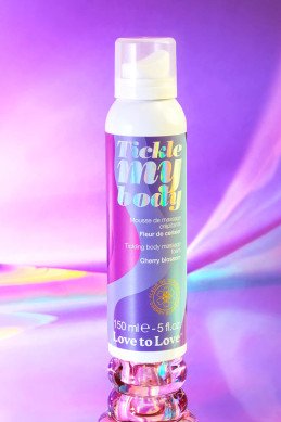 Mousse massage crépitante - fleur de cerisier