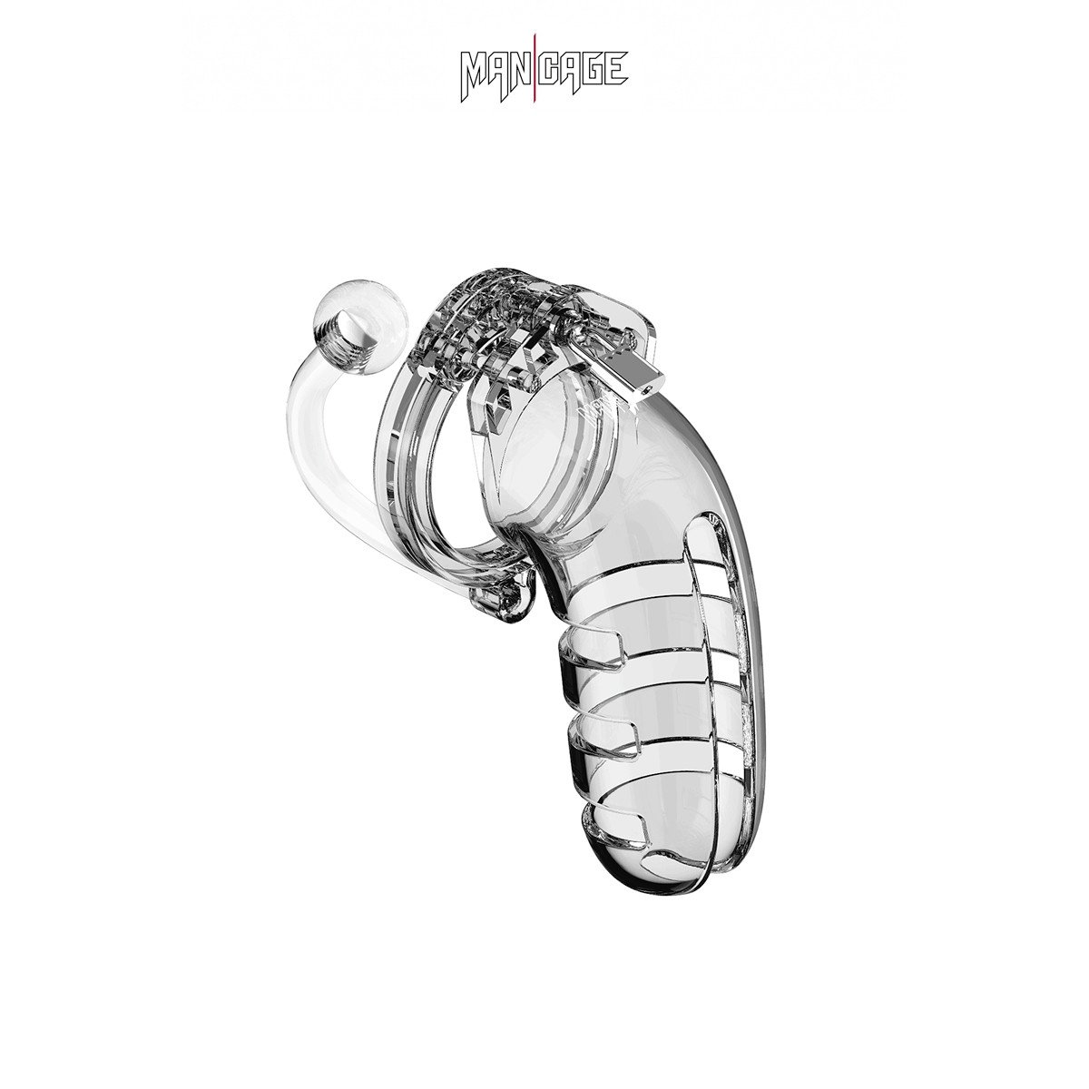 Cage de chasteté 14cm avec plug - ManCage 12 Cage de chasteté 14cm avec plug - ManCage 12