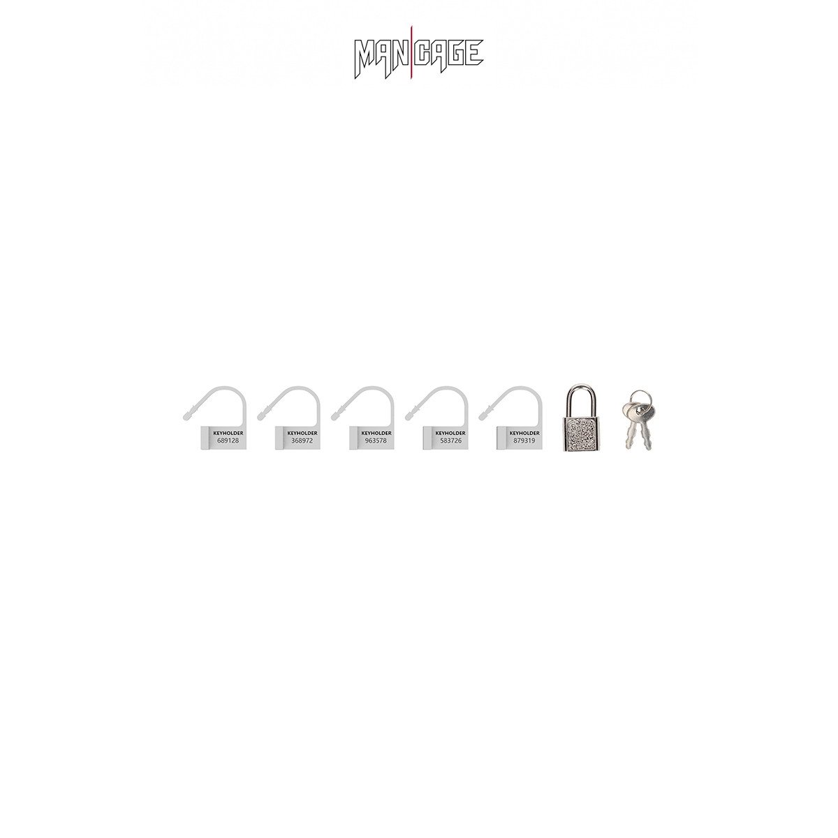 6 Cadenas blanc - Mancage 6 Cadenas blanc - Mancage