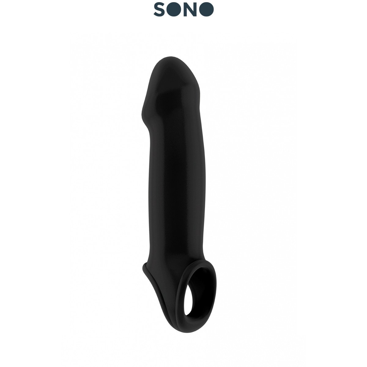 Gaine d'extension de pénis noire - SONO 17 Gaine d'extension de pénis noire - SONO 17