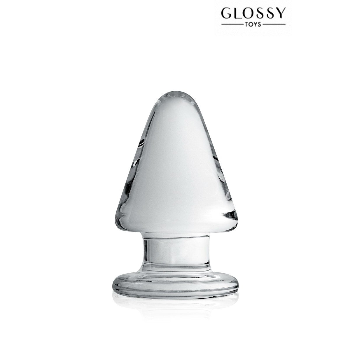 Plug anal verre Glossy Toys n° 23 Clear Plug anal verre Glossy Toys n° 23 Clear