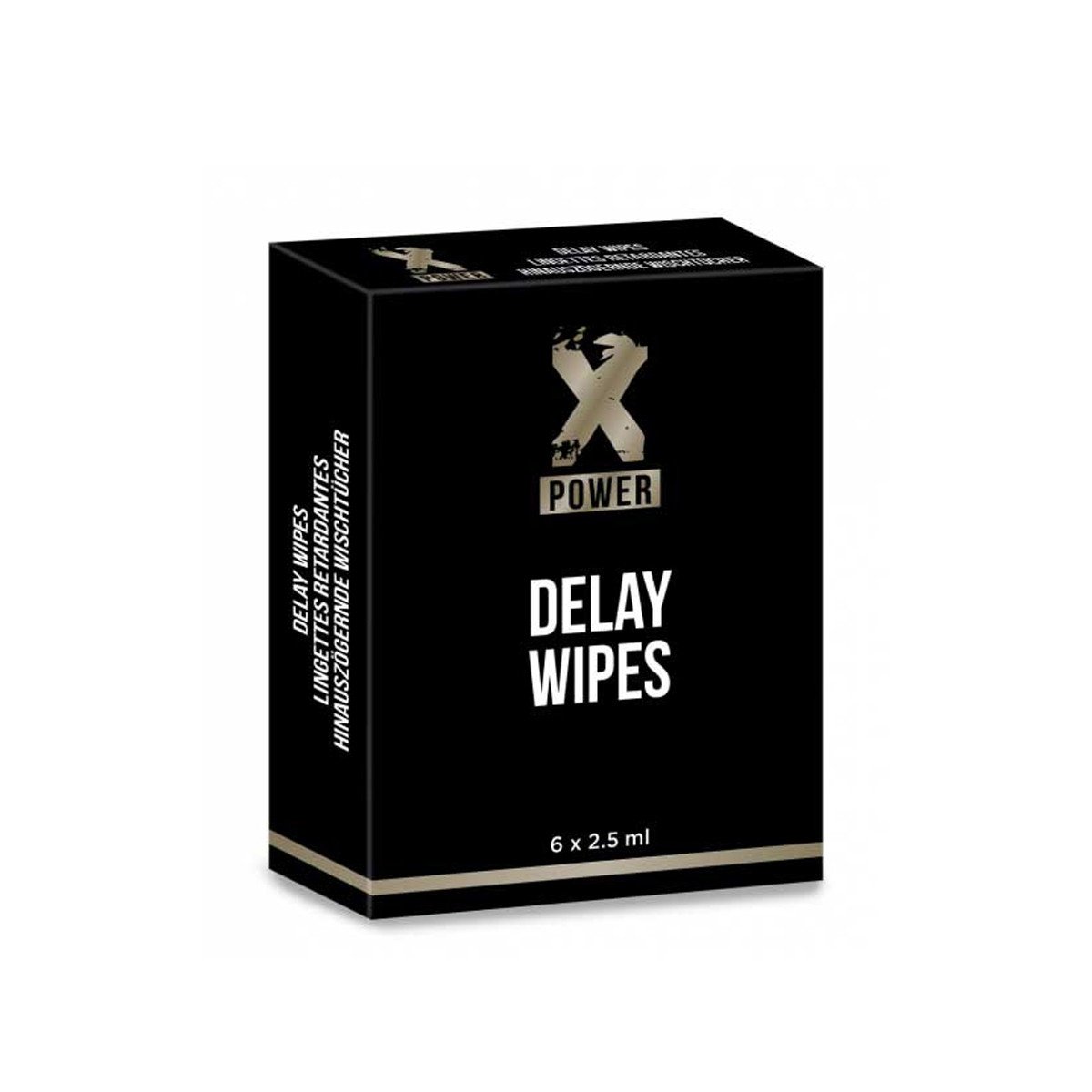 6 lingettes retardantes - XPOWER 6 lingettes retardantes - XPOWER