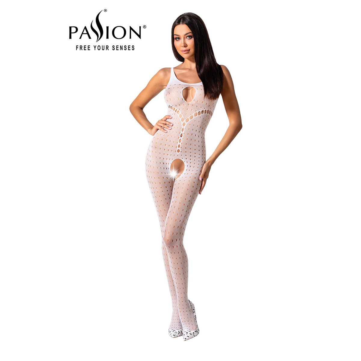 Combinaison résille BS078 - Blanc Combinaison résille BS078 - Blanc