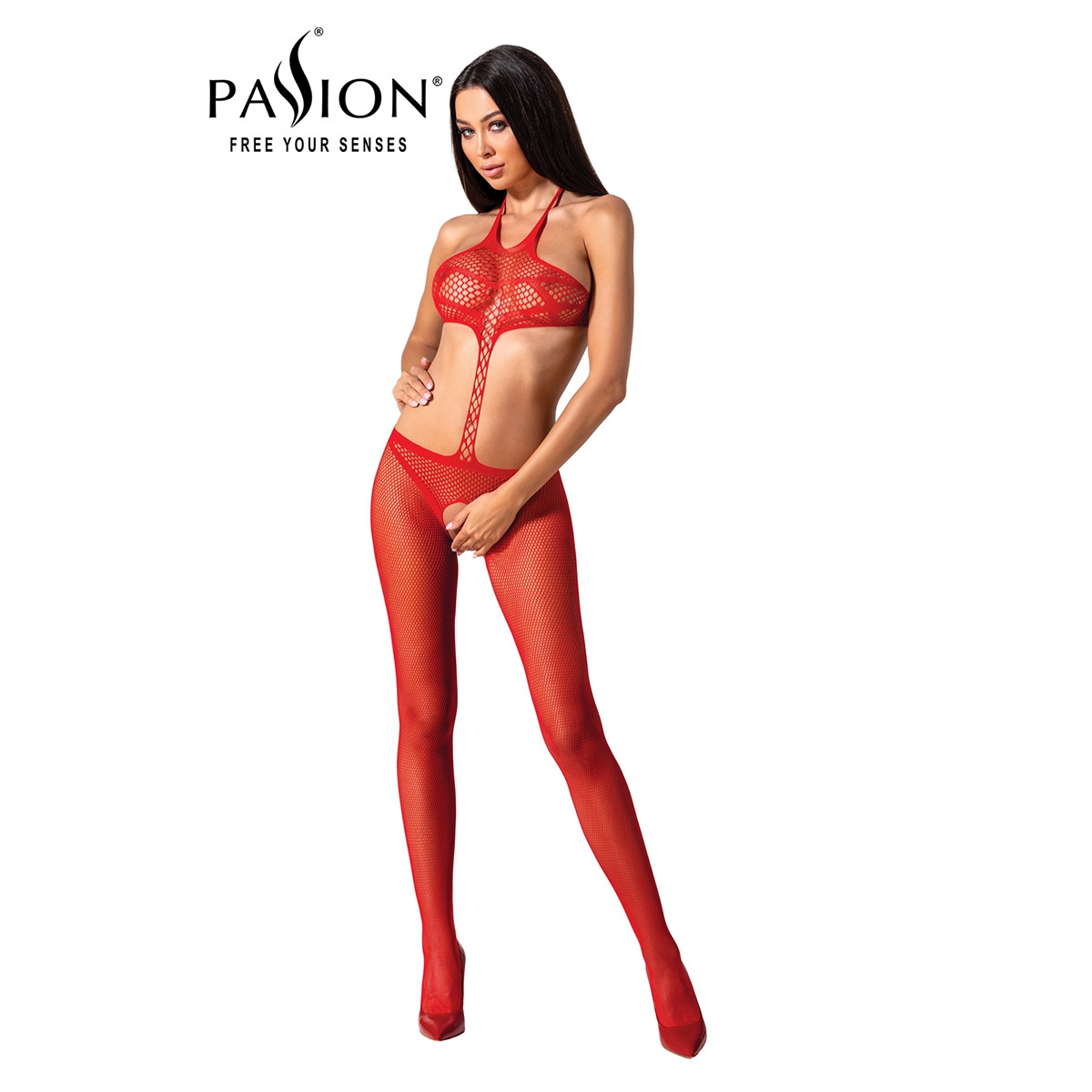 Combinaison résille BS080 - Rouge Combinaison résille BS080 - Rouge