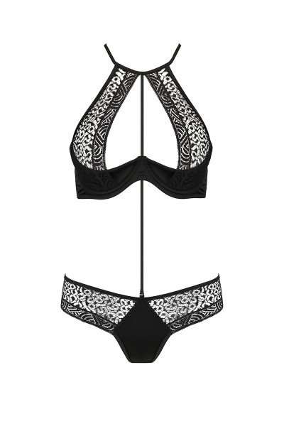Ensemble Scarlet Bikini noir - Passion