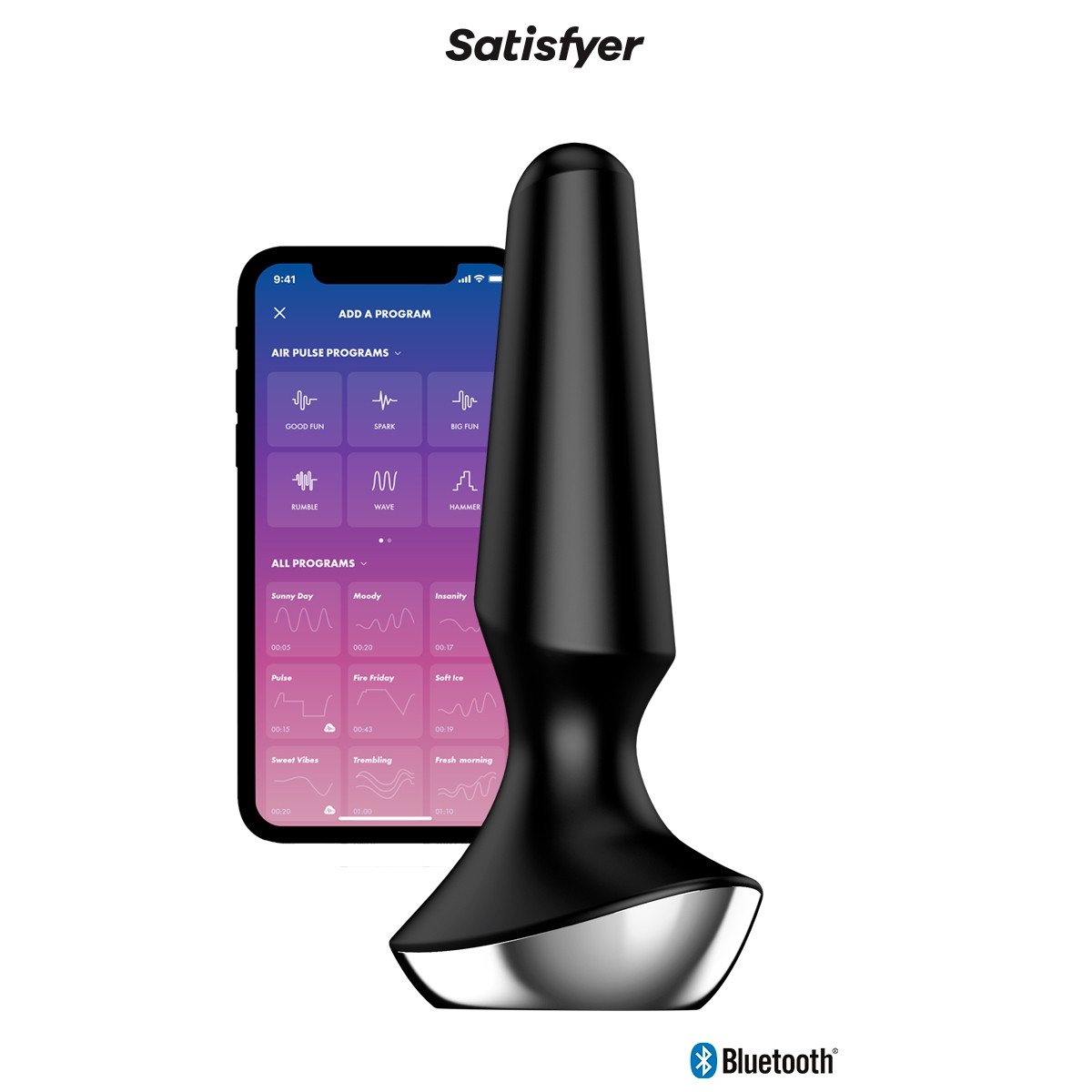 Plug-Ilicious 2 Noir - Satisfyer Plug-Ilicious 2 Noir - Satisfyer