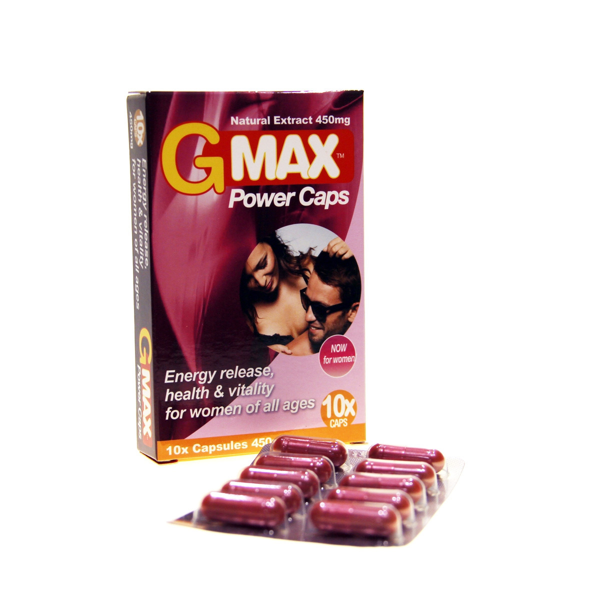 G-Max Power Caps Femme (10 gélules) G-Max Power Caps Femme (10 gélules)