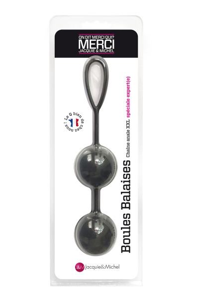 Boules anales 12x4,5cm - Jacquie et Michel
